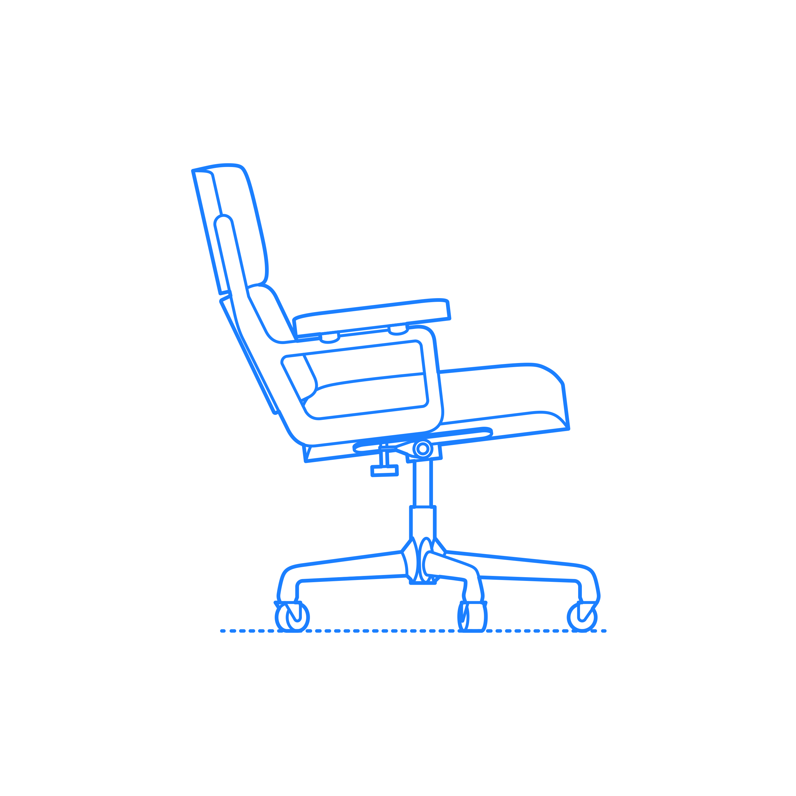 Furniture Office Chairs Desk Chairs Eames Executive Chair Stencil Svg Vector Free Vectors